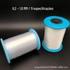 Linha de Pesca Azul Tubo Não Elástica Anel de Contas Feito à Mão Linha Colar Linha de Nylon Transparente Cristal DIY Enrolamento Linha de Fio de Peixe