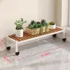 Novo Modelo 2025 Carrinho de Flores com Rodas para Sala de Estar, Suporte de Chão, Rack de Armazenamento Móvel para Varanda, Suporte de Vasos de Flores Escalonado Multicamadas