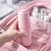 Copo de Lavar para Viagem Três em Um Portátil Copo de Enxaguante Bucal para Casal para Viagens de Negócios Plástico Copo de Dente Balde Caixa de Pasta de Dente Caixa de Armazenamento de Escova de Dentes