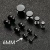 Aretes de Acero, Chapado al Vacío de Alta Calidad, No se Desvanecen, Aretes en Forma de I para Hombre, Aretes Redondos de Mancuerna para Mujer, Suministro Transfronterizo de Ebay