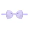 305 Accesorios para el cabello para bebés europeos y americanos de AliExpress, banda para el cabello con lazo de color liso simple para niños, diadema de nailon sin costuras para bebés.