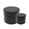 Tanque de Pegamento para Esmalte de Uñas Negro Mate 5Gps Manicura Resistente a la Luz Pegamento de Fototerapia Pegamento Pintado Cepillado Gel Sólido Pegamento de Gelatina Tanque Vacío