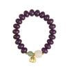 Moda nacional original glicínia original intemperismo Bodhi [Qi Roxo Chega Leste] fada da boa sorte Lótus Lótus fera leão pulseira
