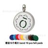 Europeo y Americano 18MM acero inoxidable hueco caja de fragancia de aceite esencial colgante de aromaterapia caja de fotos collar colgante para pareja hombres y mujeres