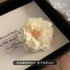 Pinza para el Cabello de Flor Amarilla Suave para Mujer, Pinza Lateral Estilo Dopamina para la Playa, Exquisito Accesorio para el Cabello de Pato de Alta Gama