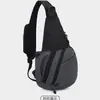 Bolso cruzado de un solo hombro para exteriores transfronterizo, bolsa de pecho impermeable de nailon de gran capacidad para deportes y ocio para hombres y mujeres
