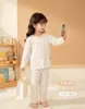 Suministrado directamente por el fabricante, ropa de aire acondicionado Yaseel antibacteriana para niños, fina y transpirable para el verano, manga larga para estar en casa, disponible para dropshipping