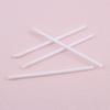 Brocha labial desechable portátil brocha para labios sombra de ojos lápiz labial brillo labial mango hueco brocha para labios pelo de nailon brocha labial pequeña herramientas de belleza