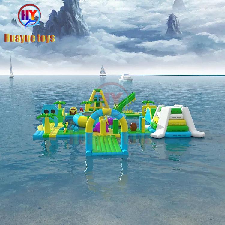 黄绿主题水上乐园 (1)