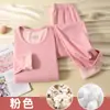 Roupa interior térmica masculina terno de seda de caxemira AB Rosto feminino resistente ao frio e armazenamento de calor Roupas e calças de outono forrado de lã Cabelo engrossado