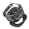 Capa Samsung Adequada para Estilo Mecânico Ultra47Mm Cyber Metal Caixa de Relógio Capa para Samsung Watch