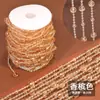 Decoração de Casamento Corrente de Contas Cortina de Teto Cortina de Porta Decoração de Cenário de Casamento Corrente de Boneca Artesanal DIY Materiais