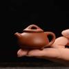 Mini pote de areia roxo criativo tamanho pequeno pote de bolso para dedo tamanho pequeno brinquedo de chá enfeites de animais de estimação conjunto de chá kung fu