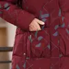 Abrigo de algodón acolchado de plumón de invierno para mujeres de mediana edad, nuevo estilo 2026, ropa exterior de invierno para mujeres de mediana edad y mayores, ropa de algodón de talla grande