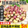 Pimientos de Siete Colores de Guangxi Recién Recolectados 2.5 kg Verduras Picantes Frescas, Pimientos de Colores, Pimientos Encurtidos, Pimientos Linterna Pequeños, Pimientos de Arroz, Envío Gratis Especialidad