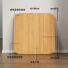 Estante de Pared para Tablero de Escritorio Tablero de Mesa Cuadrado Tablero de Mesa de Comedor Tablero de Encimera Tablero de Mesa Pequeño Tablero de Escritorio Separado Cuadrado