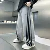 Calça Masculina Estilo Primavera e Outono 2026 Novas Roupas de Outono para Crianças Calça Esportiva de Perna Reta para Crianças Grandes Calça de Moletom Casual de Outono