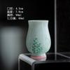 Cuenco de cerámica con juncos pintados a mano y color bajo cubierta, tetera, accesorios para la ceremonia del té, taza de degustación de té, tetera, juego de té de kung fu para el hogar
