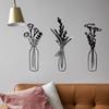 Jm1013 Jarrón Recortado Estéreo 3D Transfronterizo Pegatina de Espejo Acrílico de 2 mm Decoración del Hogar Pegatina de Espejo Autoadhesiva para Pared