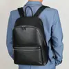 Comércio Exterior Mais Vendido Mochila Masculina de Couro Genuíno Bolsa Masculina Casual de Alto Padrão para o Dia a Dia Mochila para Computador de Grande Capacidade Atacado