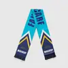 Bufanda de Aficionado para la Copa Mundial 2026 Estados Unidos, Canadá y México Hecha a Medida Bandera Decorativa para Animar en el Estadio Poliéster Tejido