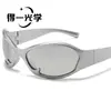 Nuevas Gafas de Sol Transfronterizas Gafas Steampunk Y2K Hip Hop Para Conducir Usuario Ciclismo al Aire Libre Gafas Deportivas
