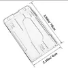 Productos transfronterizos llavero de aleación de zinc fácil de tirar con tarjetero doble para tarjetas de PC horizontal y vertical tarjetero rígido de PS