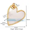 M07 M41B Acessórios de joias DIY amor estrela concha pérola cor zircônia pingente