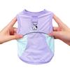 Verano perro reflectante contraste color a juego exterior protector solar gato chaleco fresco fresco ropa enfriamiento mascota ropa venta al por mayor