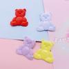 Repujado ultrasónico tela oso de peluche diy hecho a mano accesorios para hornear ropa para niños accesorios para el cabello decoración