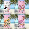 Toalla de Playa de Microfibra de Las Chicas Superpoderosas Secado Rápido y Absorbente de Agua Toalla de Baño para Nadar Infantil Portátil para Viajes Tamaño Grande