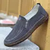 2026 Sapatos de Trabalho Casuais Respiráveis Slip-On Confortáveis para Todas as Estações Estilo Antigo de Pequim Duráveis para Homens Idosos e Pais