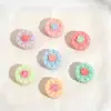 Accesorios de resina para mini pasteles esmerilados multicolor, llaveros DIY con pegamento de crema, fundas de teléfono hechas a mano, accesorios para el cabello al por mayor
