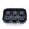 Molde de silicone para hóquei no gelo transfronteiriço 4 furos 6 furos 8 furos Fabricante de gelo de hóquei no gelo Bandeja de gelo criativa DIY Molde de cubo de gelo para uísque