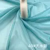 Venta al por mayor Flor de Hielo Hilo Catiónico Arrugado Textura de Tela Brillante Hanfu Estilo Antiguo Ropa de Rendimiento Falda Tela de Organza