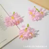 Buquê de Flores Pequenas Artificiais Estilo Ins com 3 Pétalas Materiais para Acessório de Cabelo DIY Feito à Mão Flores para Arranjo de Parede de Flores para Salão de Casamento Adereços de Fotografia Flores