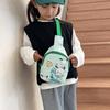Bolsa Pequeña Estampada de Dibujos Animados Japoneses Nueva Linda Bolsa Cruzada para Niñas Bolsa de Hombro Moderna para Niños y Niñas Bolsa para Niños