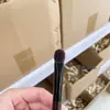 Triángulo de Lana Iluminador Mate Brocha de Maquillaje Especial Pelo Animal de Cangzhou Brocha de Maquillaje Parcial Elegante