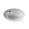 Fabricante Transfronterizo Rusia Acero Inoxidable Plato de 12 pulgadas Plato para Filete Pasta Plato para Sopa Plato Hondo con Logo Venta Caliente Transfronteriza