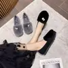 Mocasines para Mujer 2026 Invierno Nueva Moda Cálidos Engrosados Zapatos de Algodón Slip-On Forrados de Piel Zapatos para Mujer Zapatos de Algodón en Capas para Mujer