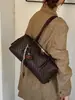 Elegante bolsa de almohada con patrón tejido para mujer, nueva moda 2026, bolso cruzado Boston versátil para hombro