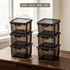 Caja Organizadora para Clasificar Tazas de Té Bnbs Caja para Comida para Llevar Caja Larga Transparente para Guardar Cuentas