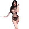 Gato Nocturno Calado Jacquard Lencería Sexy Dos Piezas Transparente Fresca Sexy Apasionada Delgado Malla Ropa Venta al por Mayor Dropshipping