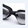 Natación al aire libre HD galvanoplastia colorida antivaho gafas de natación lisas integradas gafas de natación de silicona suministro directo de fábrica al por mayor
