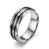 Anillo de acero de titanio Joker de moda europea y americana 2023 para hombre, ligero, de lujo, con temperamento, para pareja, con diamantes, explosiones transfronterizas.