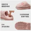 Pantuflas Puxi, Pantuflas de Algodón para Pareja Luna Almohada, Pantuflas Bordadas, Pantuflas Antideslizantes para Mujer de Casa, Pantuflas Cálidas con Peluche para Hombre