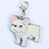 Nueva placa de identificación de metal para perro con forma de oso, productos para mascotas, regalos creativos para el hogar, se puede grabar con láser, colgante de madera para perro.