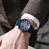 1 pieza-reloj de tres agujas para hombre, reloj de cuarzo deportivo para hombre, adecuado para hombres y estudiantes jóvenes, regalo de vacaciones de cumpleaños - sin caja de regalo