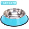 Comedero para mascotas acero inoxidable comedero para perros comedero para perros comedero para gatos comedero para comida de perro un solo comedero comedero de arroz para gatos comedero de agua suministros para perros al por mayor generación