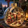 Nuevo Adorno: Adorno de Diorama Navideño Brillante
